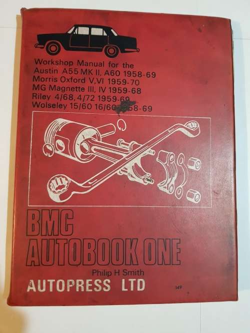 Austin, Morris Oxford, MG Magnette, Riley, Wolseley Workshop Manual