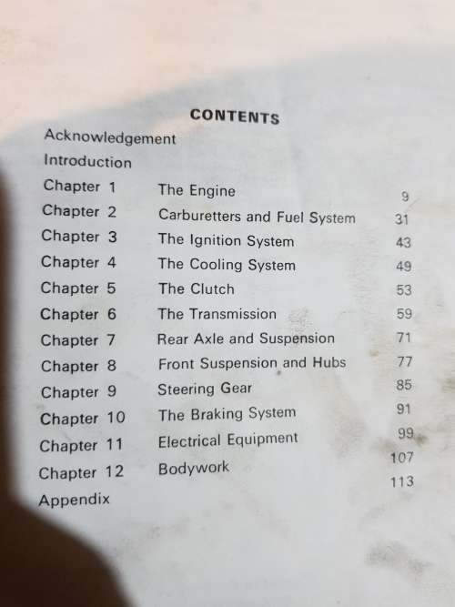 Austin, Morris Oxford, MG Magnette, Riley, Wolseley Workshop Manual
