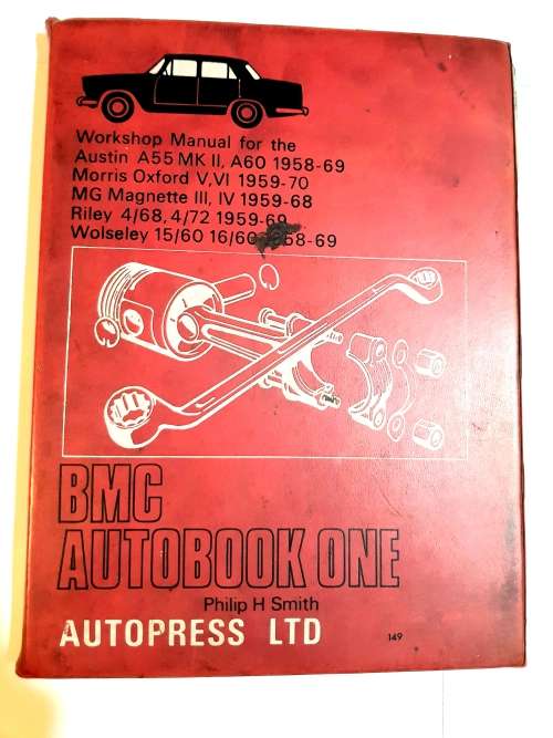 Austin, Morris Oxford, MG Magnette, Riley, Wolseley Workshop Manual