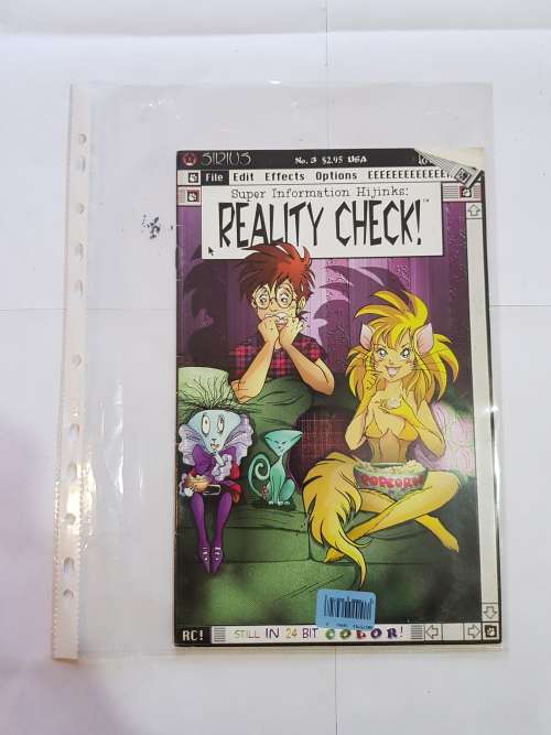 Super Information Hijinks: Reality Check! No. 3, Vol. 2, Sirius