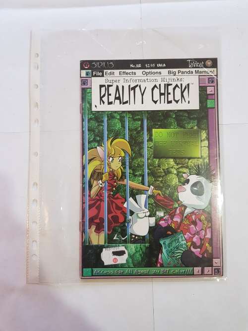 Super Information Hijinks: Reality Check! No. 12, Vol. 2, Sirius, 1998