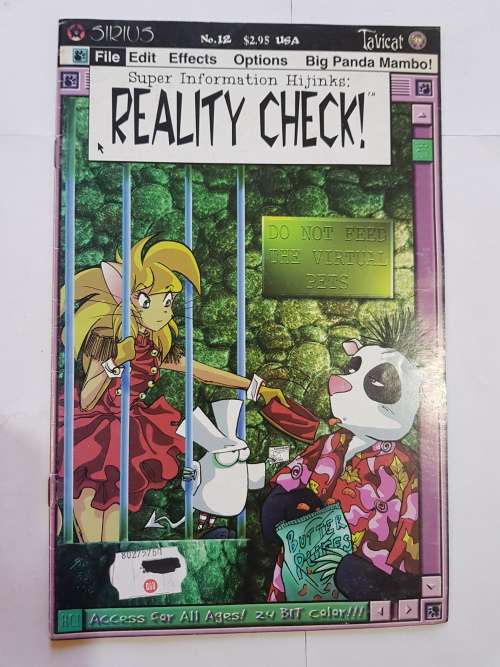Super Information Hijinks: Reality Check! No. 12, Vol. 2, Sirius, 1998