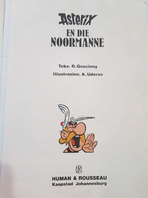 Asterix en die Noormanne, R. Goscinny/A. Uderzo, Afrikaans