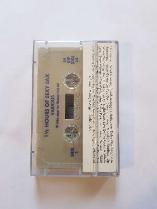 1 1/2 Hours of Sexy Sax, Various Cassette