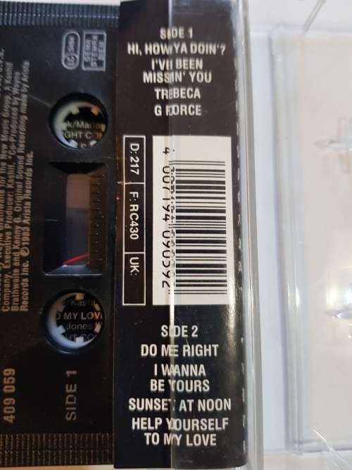 Kenny G, G Force Cassette