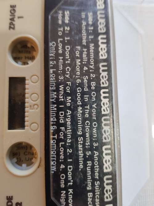Elaine Page, Stages Cassette