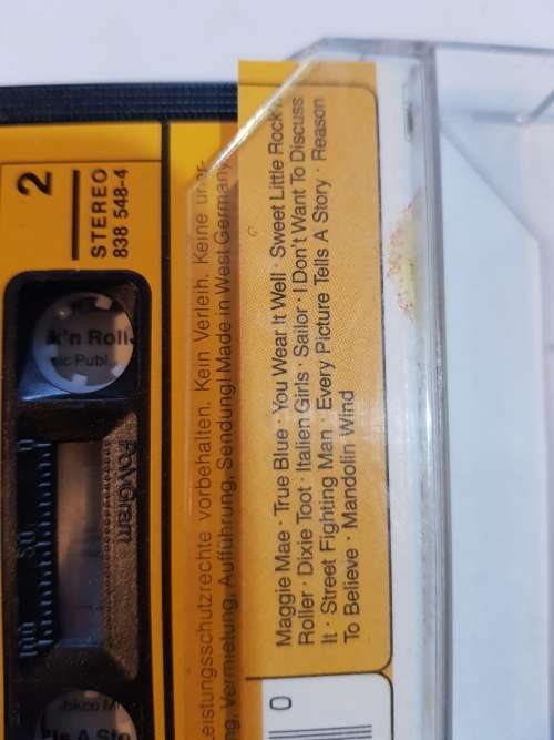 Rod Stewart, Stars and Schlager Cassette