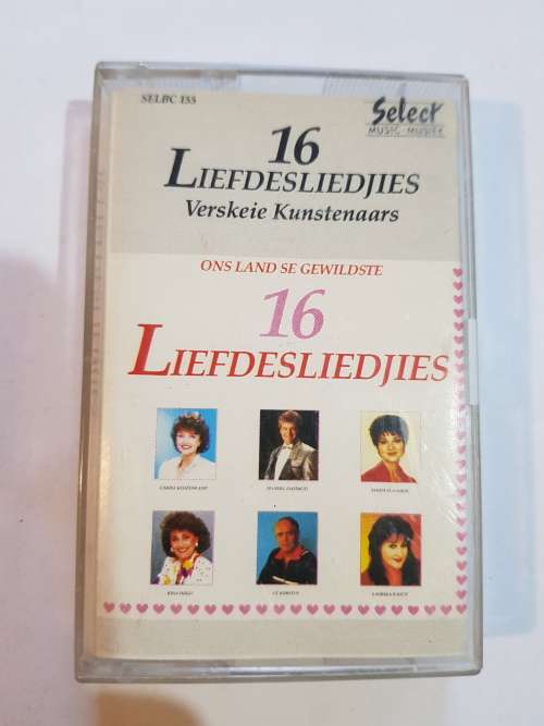 16 Liefdesliedjies, Verskei Kunstenaars Cassette