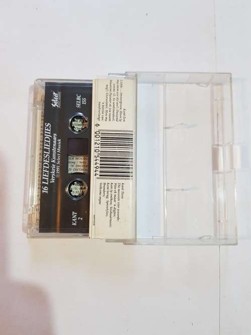 16 Liefdesliedjies, Verskei Kunstenaars Cassette