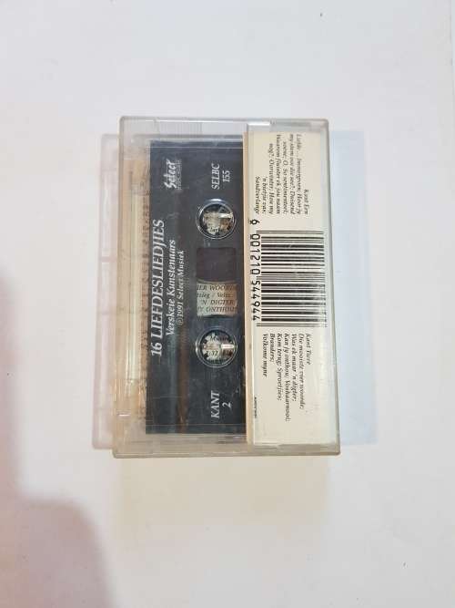 16 Liefdesliedjies, Verskei Kunstenaars Cassette