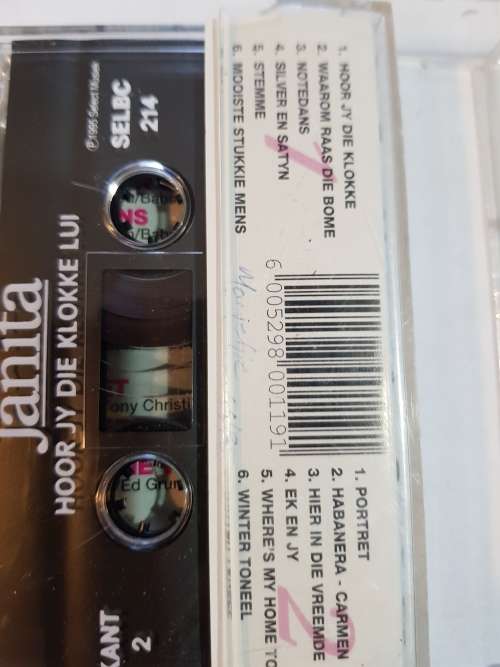 Janita, Hoor Jy Die Klokkie Cassette