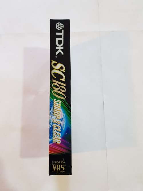 VHS Tape, TDK SC180, New Sealed