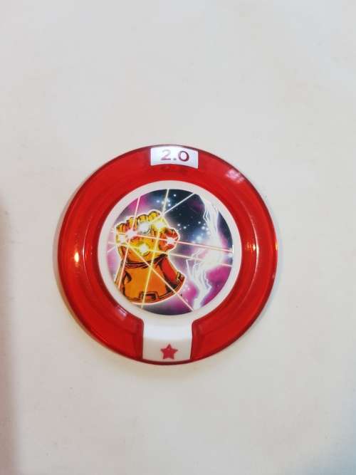 Disney Infinity Power Disk 2.0, Marvel, Thanos Infinity Gauntlet
