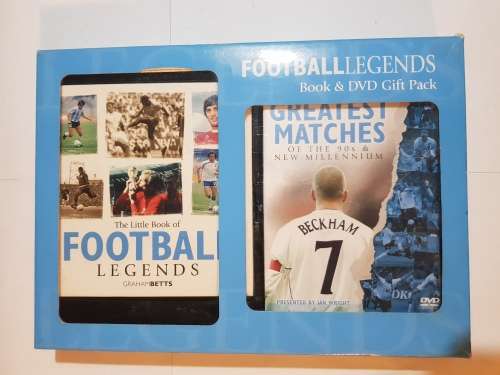 Football Legends, Book and DVD Gift Pack