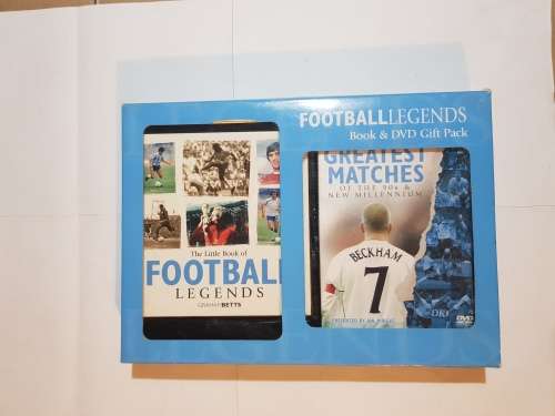 Football Legends, Book and DVD Gift Pack