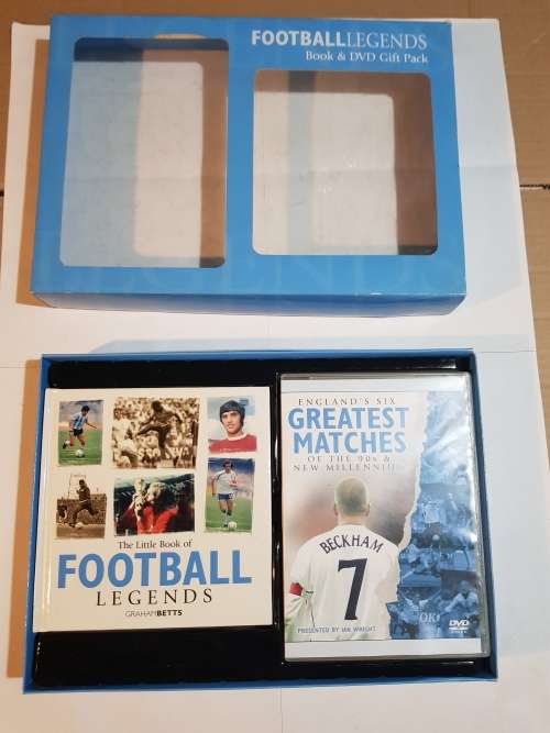 Football Legends, Book and DVD Gift Pack