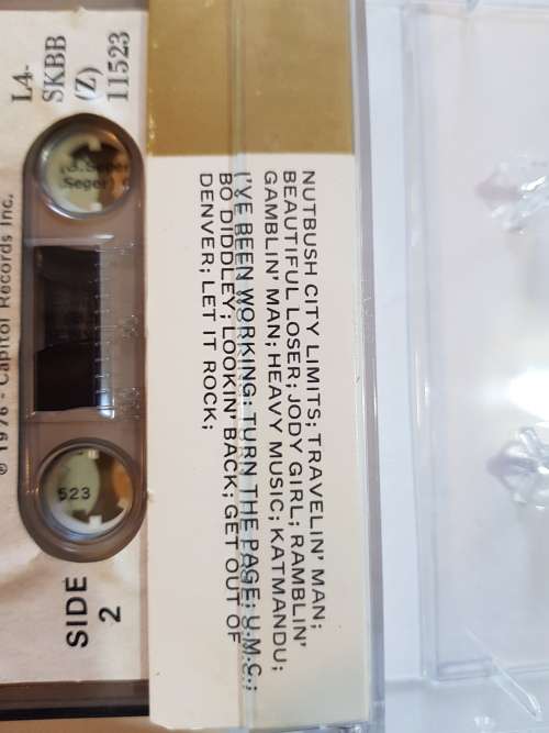 Bob Seger, Live Bullet Cassette