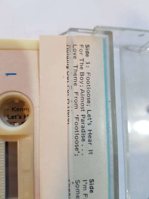 Footloose, Motion Picture Soundtrack Cassette