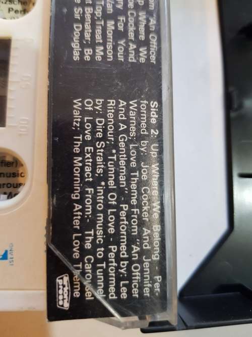 An Officer And A Gentleman, Motion Picture Soundtrack Cassette