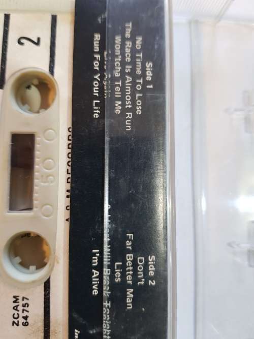 The Tarney/Spencer Band, Run For Your Life Cassette