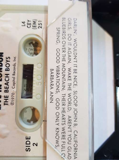 The Beach Boys, Live In London Cassette