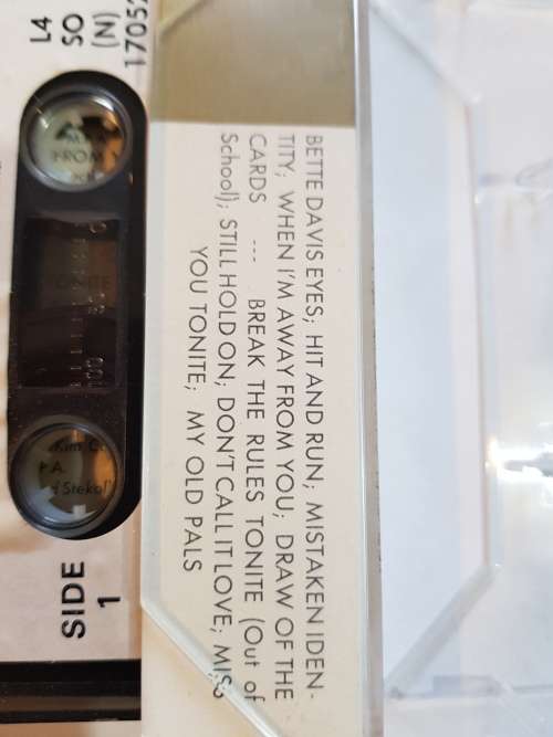 Kim Carnes, Mistaken Identity Cassette