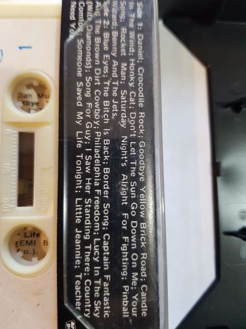 Elton John, The Elton Album, 23 Greatest Hits Cassette