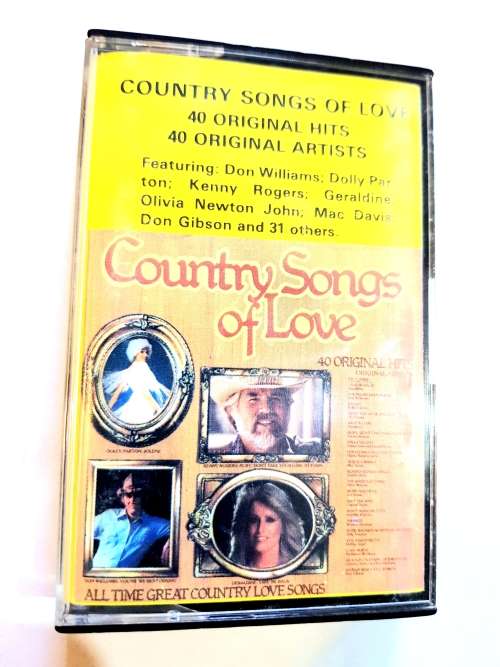 Country Songs Of Love, 40 Original Hits Cassette