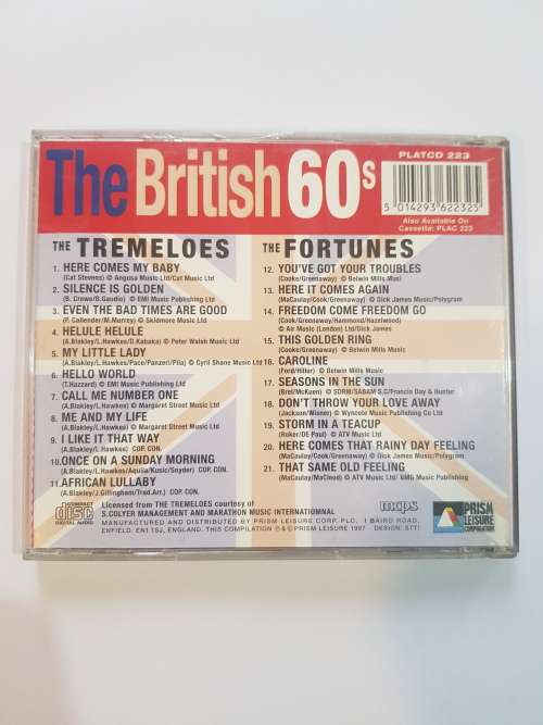 The British 60`s, The Tremeloes/The Fortunes CD