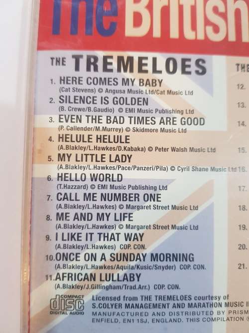 The British 60`s, The Tremeloes/The Fortunes CD