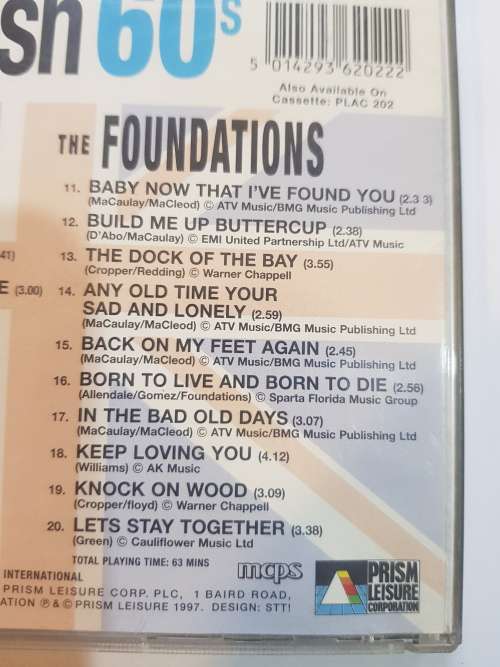 The British 60`s, The Equals/The Foundations CD