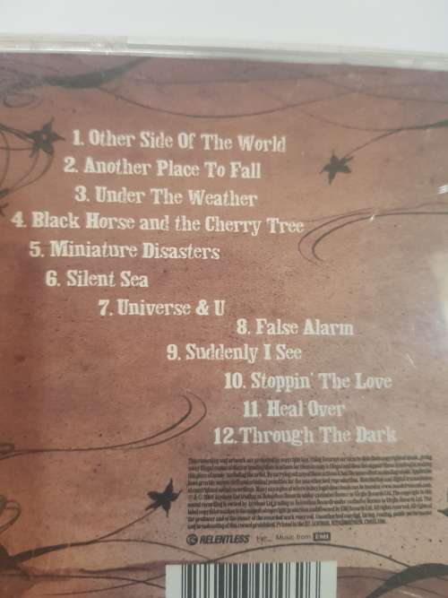 KT Tunstall, Eye To The Telescope CD