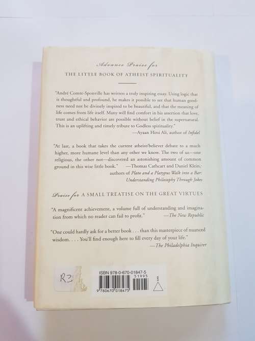 The Little Book Of Atheist Spirituality by Andre Comte-Sponville
