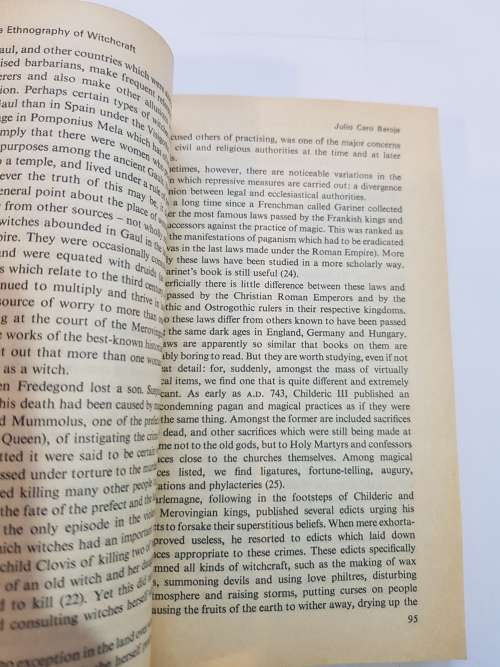 Witchcraft & Sorcery edited by Max Marwick