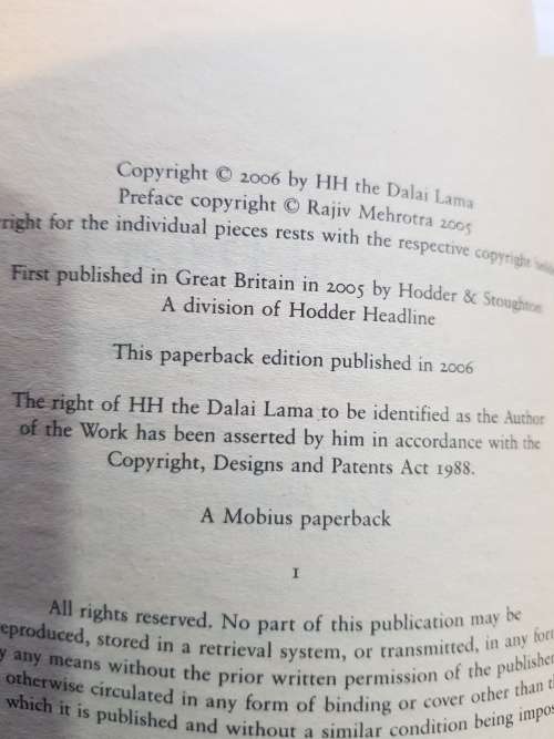 The Essential Dalai Lama edited by Rajiv Mehrotra
