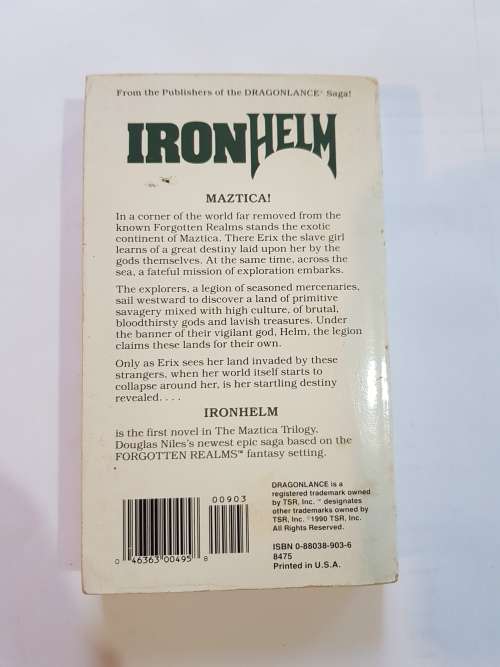 Forgotten Realms, Iron Helm, The Maztica Trilogy, Book One by Douglas Niles