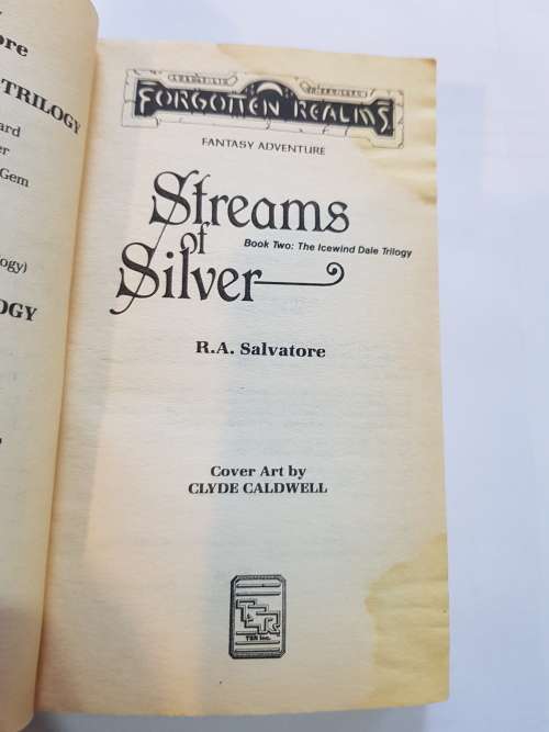 Forgotten Realms, Streams Of Silver, The Icewind Dale Trilogy, Book Two by R.A. Salvatore