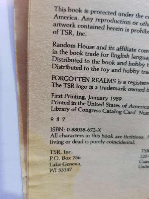 Forgotten Realms, Streams Of Silver, The Icewind Dale Trilogy, Book Two by R.A. Salvatore