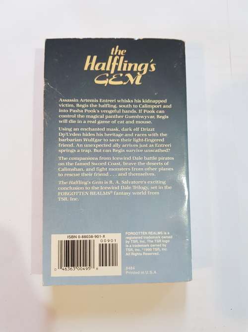 Forgotten Realms, The Halfling`s Gem, The Icewind Dale Trilogy, Book Three by R.A. Salvatore