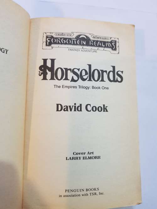 Forgotten Realms, Horselords, The Empires Trilogy, Book One by David Cook