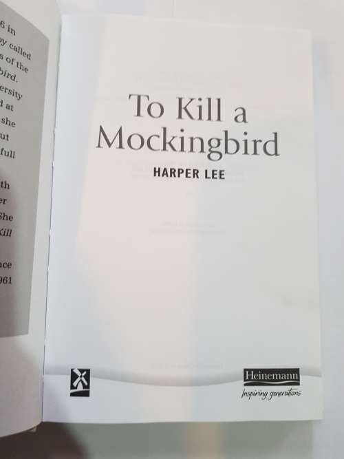 To Kill A Mockingbird by Harper Lee, 1966 Hardcover