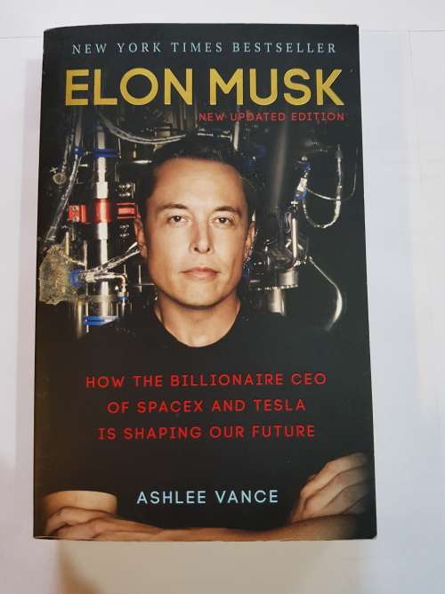 Elon Musk by Ashlee Vance, New Updated Edition