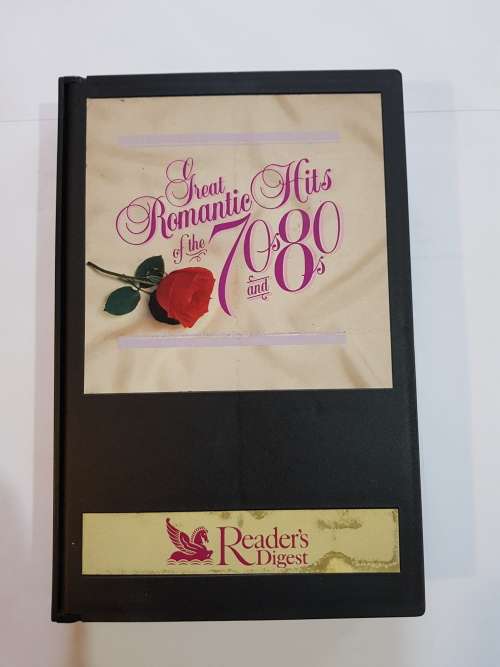 Great Romantic Hits of the 70`s and 80`s, 5 x Cassette Boxset