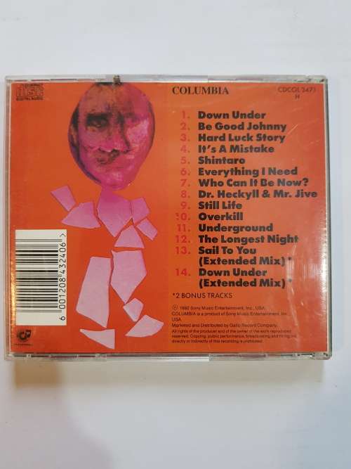 Men At Work, The Works Greatest Hits CD