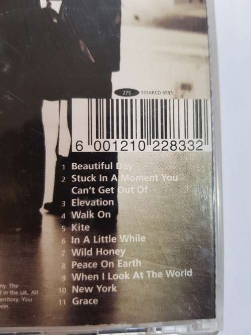 U2, All That You Can`t Leave Behind CD
