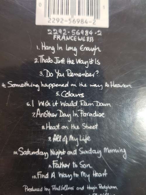 Phil Collins, But Seriously CD