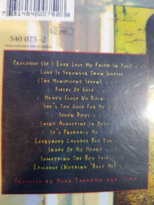 Sting, Ten Summoner`s Tales CD