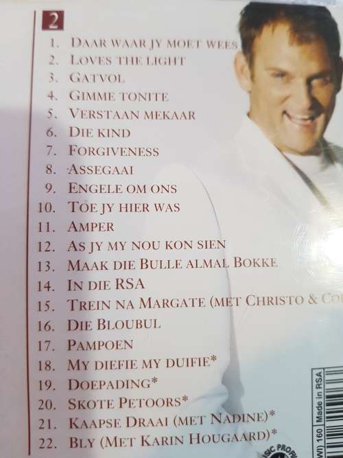 Steve Hofmeyr, Grootste Platinum Treffers 2 x CD
