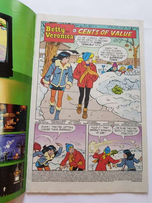 Betty and Veronica, No. 97, Archie Comics, 1996