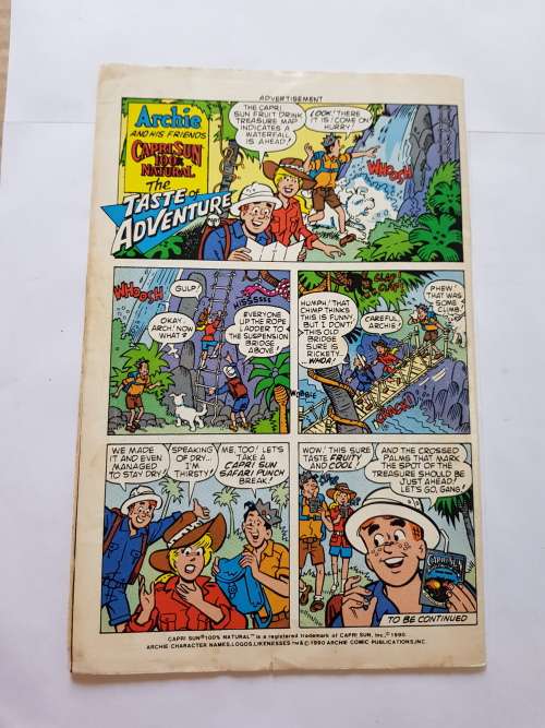 Betty and Veronica, No. 31, Archie Series, 1990